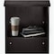 Adiroffice Wood Floor Standing Desk Podium Lectern with Shelf, Black Finish Wood ADI661-01-BLK-MK - alternate 3